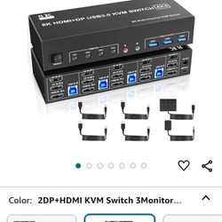 8k Multi-channel Kvm Switch