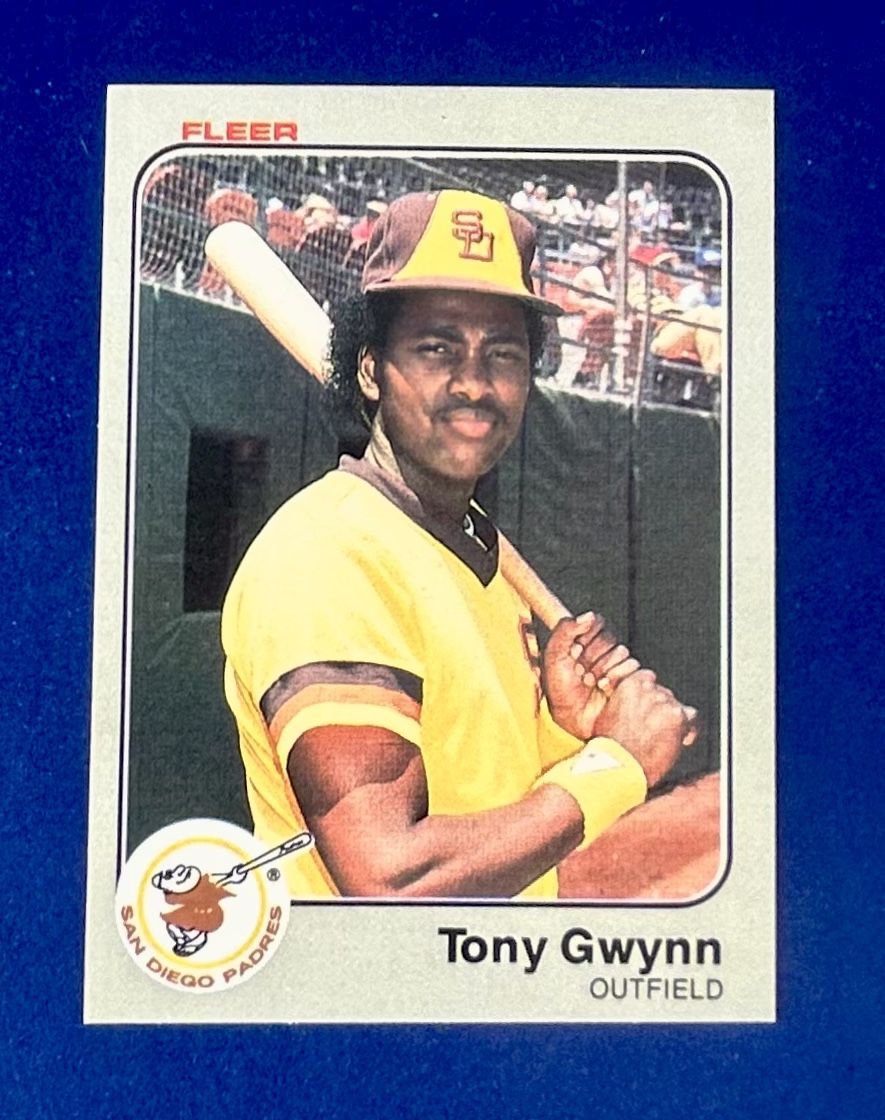 1983 Fleer Tony Gwynn Rookie Baseball Card