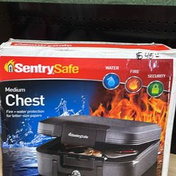 SentrySafe 0.28 cu. ft. Fireproof & Waterproof Safe Box