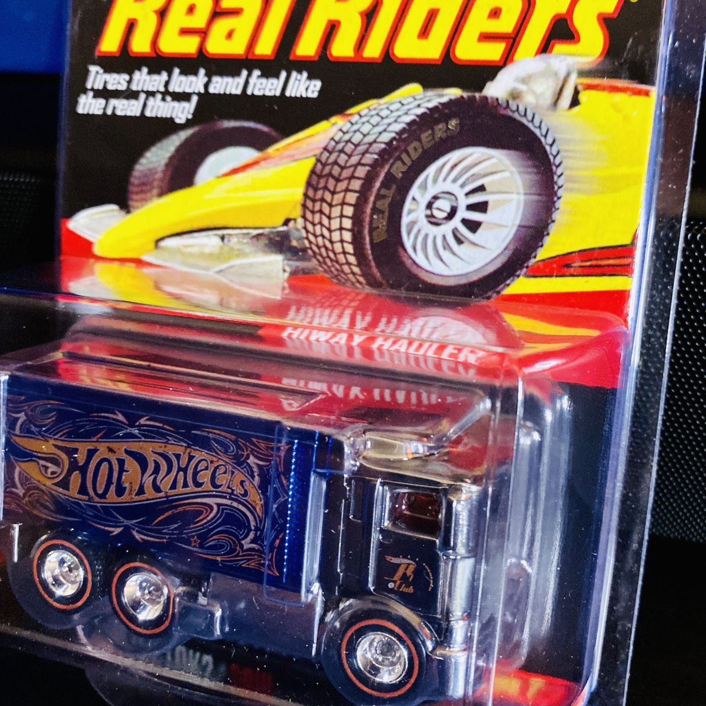 Hot wheels real riders highway holler very limited edition and loan number293/10000
