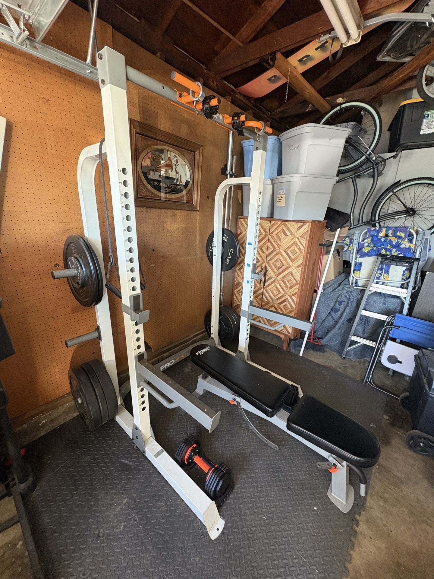 Weight Set 2- 45lbs 2- 35lbs 2- 25lb 2- 10lbs 2- 5lb