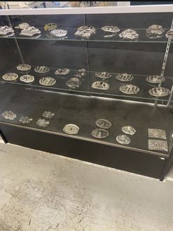 ✨ Professional Glass Display Showcases (Set of 2) – Perfect for Business Use ✨