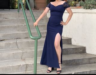 Dark Blue formal Dress