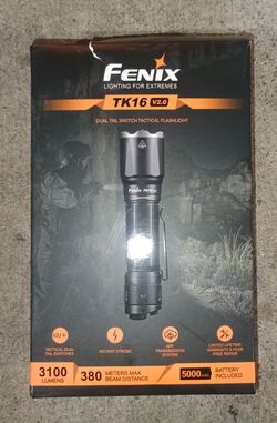 FENIX TK16 V2. 0 Tactical Flashlight(NEW unopened)