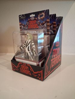 NECA TOONY TERRORS Figure Lot Of 4 GHOSTFACE Nosferatu BEETLEJUICE Micheal Myers NIB