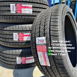 255/45R19 Atlas New Set of Tires Installed and Balanced Set de Llantas Nuevas Instaladas y Balanceadas