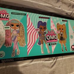 L.O.L. OMG 4 Doll Set