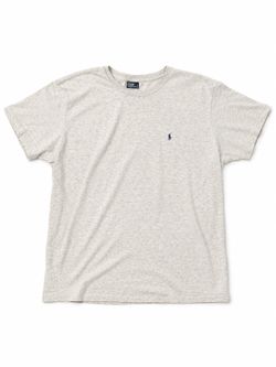 Polo Ralph Lauren Heather Gray Embroidered Pony T-Shirt XL Fits Large
