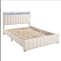 QUEEN PLATFORM BED FRAME NO MATTRESS