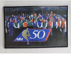 1997 NBA All Star Framed