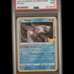 2021 Pokemon Celebrations Palkia #004 PSA 9