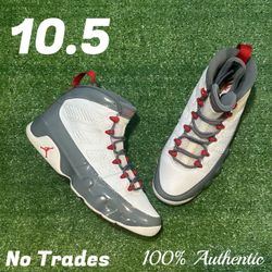 Size 10.5 Air Jordan 9 Retro “Fire Red 2022” 🛡️