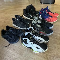 Shoes Bundle 9-9.5 Roughly Nike & Jordans 