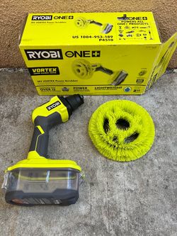RYOBI ONE+ 18V Cordless VORTEX Power/Electric Spin Scrubber (Tool Only)
