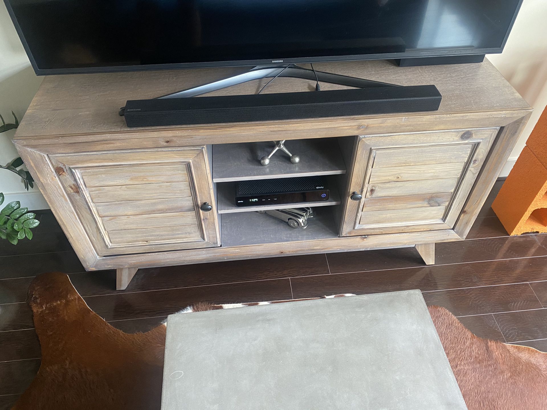 65” Wood TV Stand
