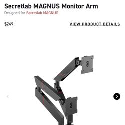 Secretlab Magnus Dual Monitor Arm