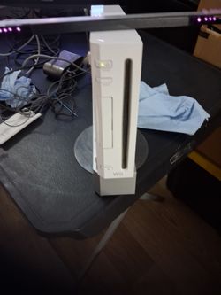 Wii con todos los cables y wii sport