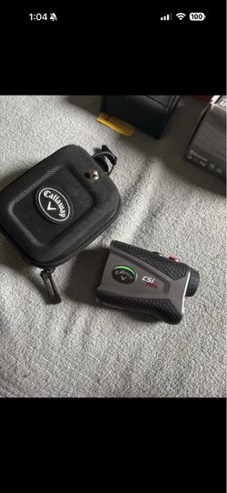 Callaway CSi Pro Golf Laser Rangefinder Fast Focus System Gray/Black