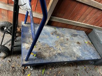 Heavy Duty Platform Cart on Wheels