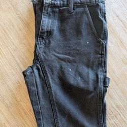 Nova Men Black Paint Speckled Jeans Size 30/32
