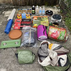 Bunch Of Camping Stuff New 