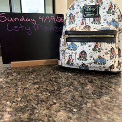 Loungefly AOP Alladin Backpack Grotto Treasures exclusive 