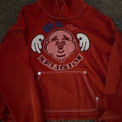 True Religion / Blu Religion Hoodie Sz M/L 
