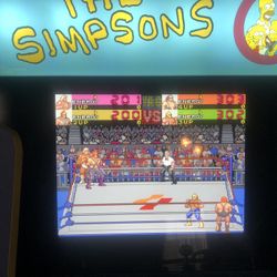 1up Arcade Simpsons 60 Games Installed