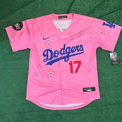 Los Angeles Dodgers Shohei Ohtani Pink Jersey