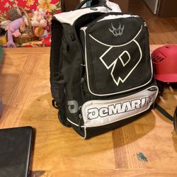 DeMarini Baseball Backpack And Helmets