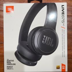 JBL By Harman Live 675NC Wireless Adaptive Noice Canceling Headphones 