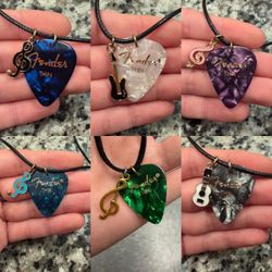 Guitar Pick Necklace