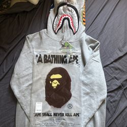 Bape Shark Pullover Inside Camo Hoodie