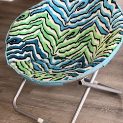 Zebra Girls Decorating Chair