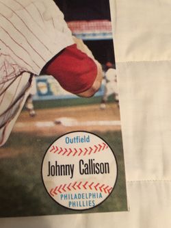 Philadelphia Phillies Johnny Callison Autographed Photo