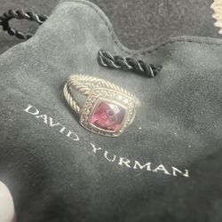 David Yurman Morganite And Diamond Ring