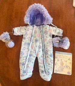 American Girl bitty baby snowsuit
