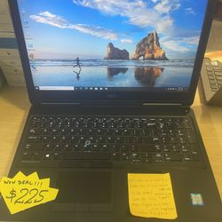 Dell Precision 7510 - Very powerful Workstation/ Light Gaming laptop- Specs on Pictures 