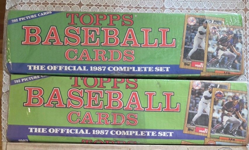 Topps 1987 Set Unopened X2