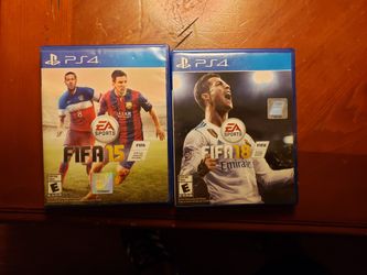 PS4 FIFA 15 AND 18
