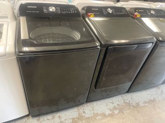 Samsung washer 5.0 cu ft and dryer gas set