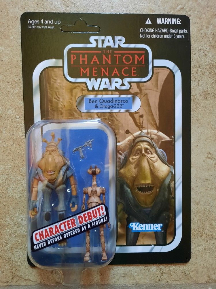 Star Wars The Vintage Collection The Phantom Menace Ben Quadinaros
