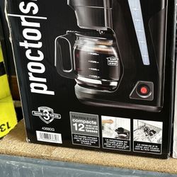 Proctor Silex Coffee Maker 