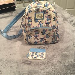 Disney Loungefly Bag And Wallet 