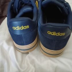 Adidas Butter Yellow. Blue Swade. Mint Condition 