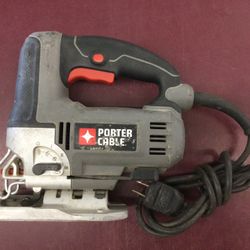 Porter Cable Jig Saw Heavy Duty Tool-less Blade Change And Table Tilt