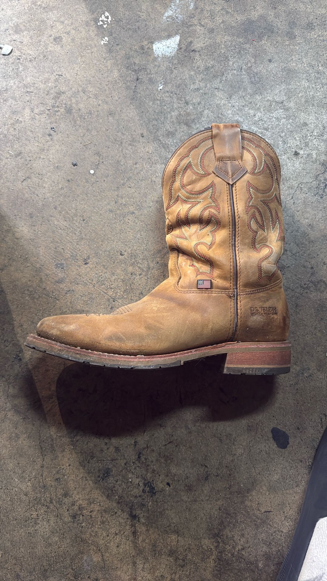 Double H Boots Work Boots Size 12