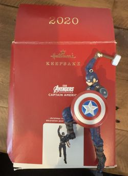 Hallmark Avengers End Game "Captain America" Ornament - 2020