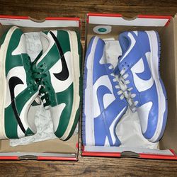 Nike Dunks Low Lottery Pack & UNC 