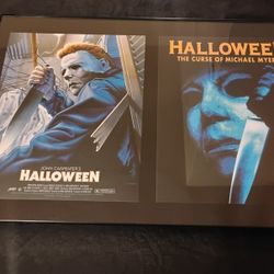 Halloween Movie Frame 12 inch x 18 inch GLASS NEW 